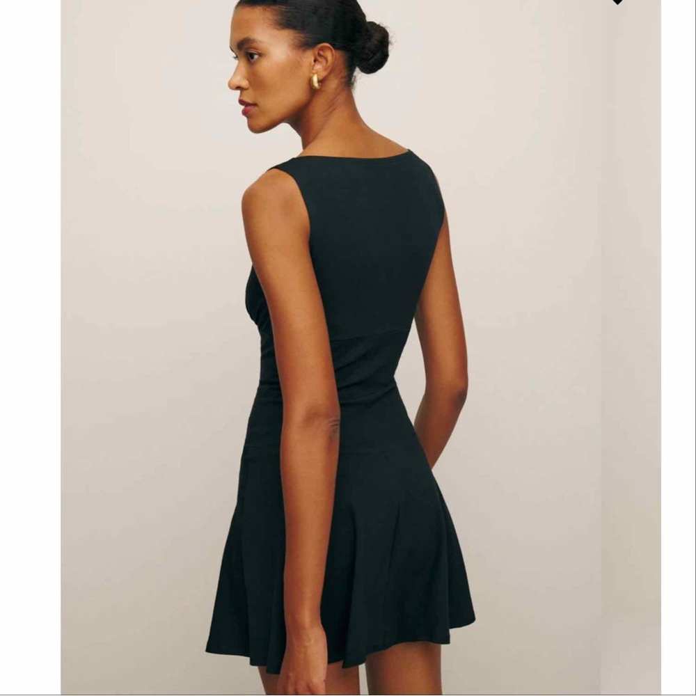 Reformation Black Sleeveless Dress - Picture 3 of 6